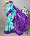 PRIHIDSS4O25TSDD15- Ikat silk saree