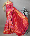 PRIHC3PS4O14NCCD01- Ikat silk saree