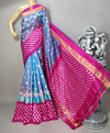 PRIHIDSS4O25TSDD11- Ikat silk saree