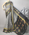 PRIHIDSS5J10TTCD24- Ikat silk saree