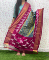 PSDHISDP4S23ZBCD54- Ikat silk dupatta