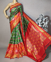 PRIHIDSS4S27NDCD22- Ikat silk saree