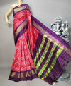 PGMRIDSS4O01BICC21- Ikat silk saree