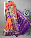 PSTHIDSS4D03NCDD36- Ikat silk saree