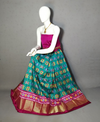 PRIHFSLG4D25SZCD28- Free Size Ikat Silk Lehenga