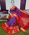 PSRGIDSS5J05BSCC26- Ikat silk saree