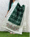 PSDHISDP4S23ZBCD31- Ikat silk dupatta