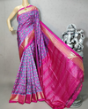 PRIHC3PS4O14NCCD28- Ikat silk saree