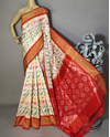 PRIHIDSS4S23BSDD21- Ikat silk saree