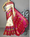 PRIHIDSS4V12NDCD13- Ikat silk saree