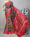 PRIHIDSS4D17BSDC01- Ikat silk saree