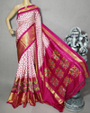 PRIHIDSS4O07NCDD23- Ikat silk saree