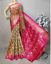 PRIHC3PS4O14NCCD30- Ikat silk saree