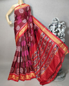 PRIHIDSS4V26BSDD04- Ikat silk saree