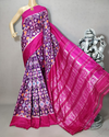 PRIHIDSS5J06BTCD30- Ikat silk saree