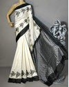 PGMRIDSS4G06BXDD06- Ikat silk saree