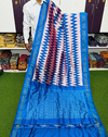 PSRGILWS4S20XDCD64- light weight Ikat silk saree