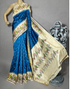 PRIHIDSS5J24NSCD03- Ikat silk saree