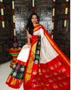 PSASIDSS4G14BXDC05- Ikat silk saree