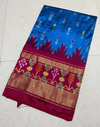 PPHSIDSS4S23BDDC24- Ikat silk saree