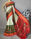 PRIHIDSS4S23BSDD15- Ikat silk saree