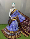 PSRGIDSS4S25BSDD38- Ikat silk saree