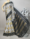 PRIHIDSS4V04BSCC11- Ikat silk saree