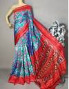 PGMRIDSS4G14NCDC21- Ikat silk saree