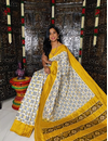 PGMRIDSS4G06BXDD10- Ikat silk saree