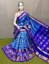 PSRGIDSS4G05BSCD45- Ikat silk saree