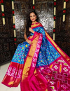 PSASIDSS4G14BXDC04- Ikat silk saree