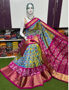 PSRGIDSS4G05BSCD08- Ikat silk saree