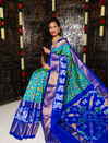 PSASIDSS4G14BXDC06- Ikat silk saree