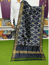 PSRGISDP4O10ZNDC52- Ikat silk dupatta