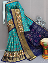 PSNTIDSS4D02NCDD06- Ikat silk saree