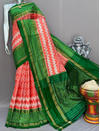 PSNTIDSS4D04TTDC17- Ikat silk saree