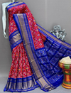 PSNTIDSS4D17NCDC07- Ikat silk saree