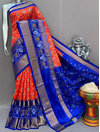 PSNTIDSS4V22NDDC52- Ikat silk saree