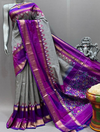 PSNTIDSS4V23TTCC31- Ikat silk saree