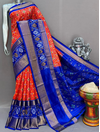 PSNTIDSS4D17NCDC44- Ikat silk saree