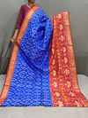 PGMRIDSS4G06NDDC10- Ikat silk saree