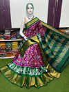 PSRGIDSS4G05BSCD05- Ikat silk saree