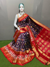 PSRGIDSS4G05BSCD40- Ikat silk saree