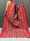 PGMRIDSS4G08BDCD47- Ikat silk saree