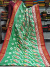 PGMRIDSS4G08BDCD48- Ikat silk saree