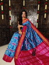 PGLNIDSS4G14BSDD05- Ikat silk saree