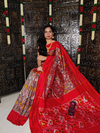 PGLNIDSS4G14BSDD23- Ikat silk saree