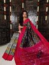 PGLNIDSS4G14BSDD34- Ikat silk saree