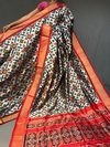 PGMRIDSS4G14NCDC12- Ikat silk saree