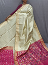 PGMRIDSS4G14XSDD10-  Ikat Dupion silk saree